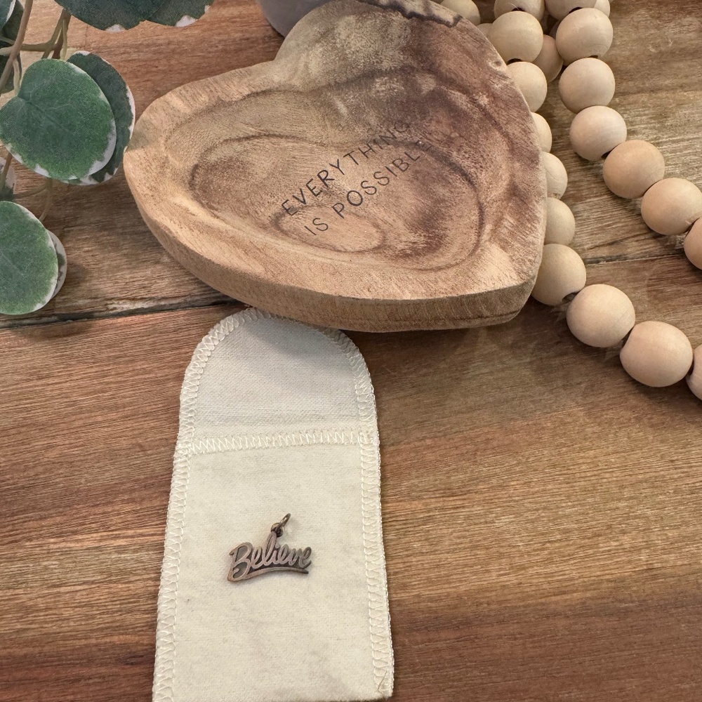 James Avery Believe Charm